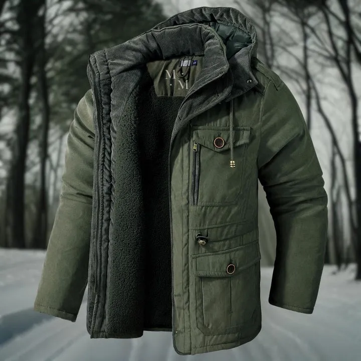 Cozy men's winter coat for ultimate comfort