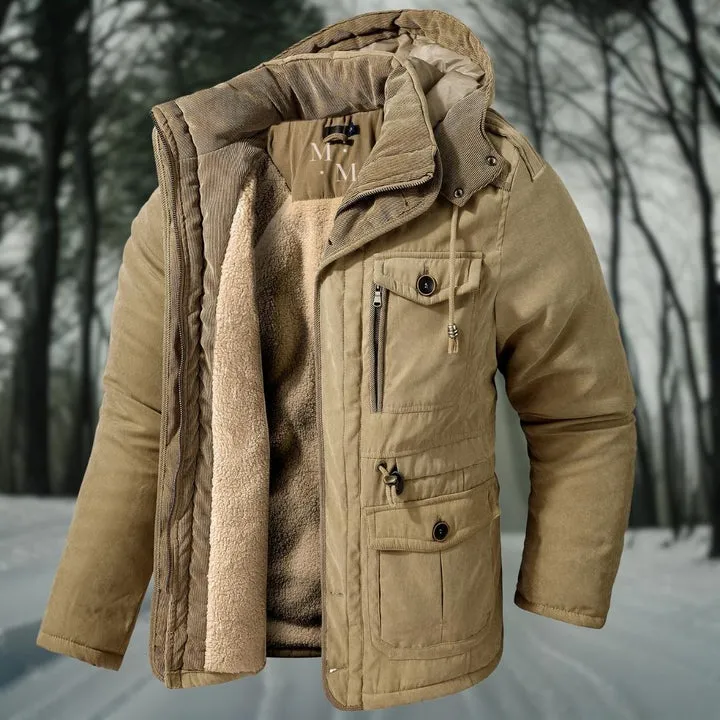 Cozy men's winter coat for ultimate comfort