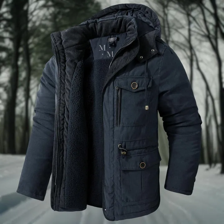 Cozy men's winter coat for ultimate comfort