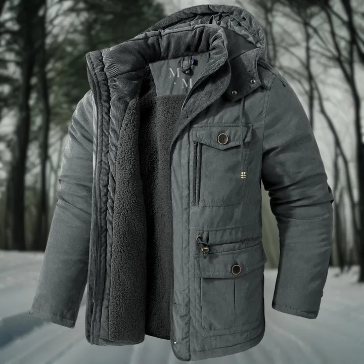 Cozy men's winter coat for ultimate comfort
