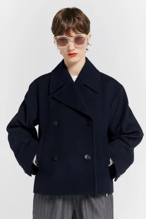 Cropped Peacoat Navy