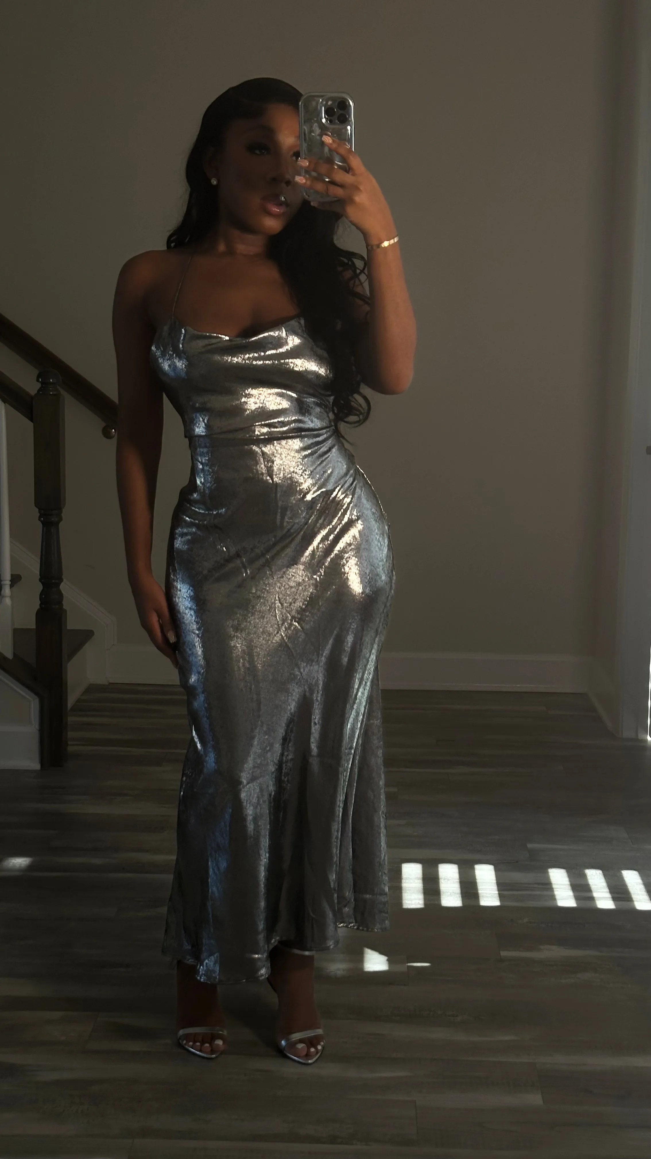 Crystal Metallic Dress