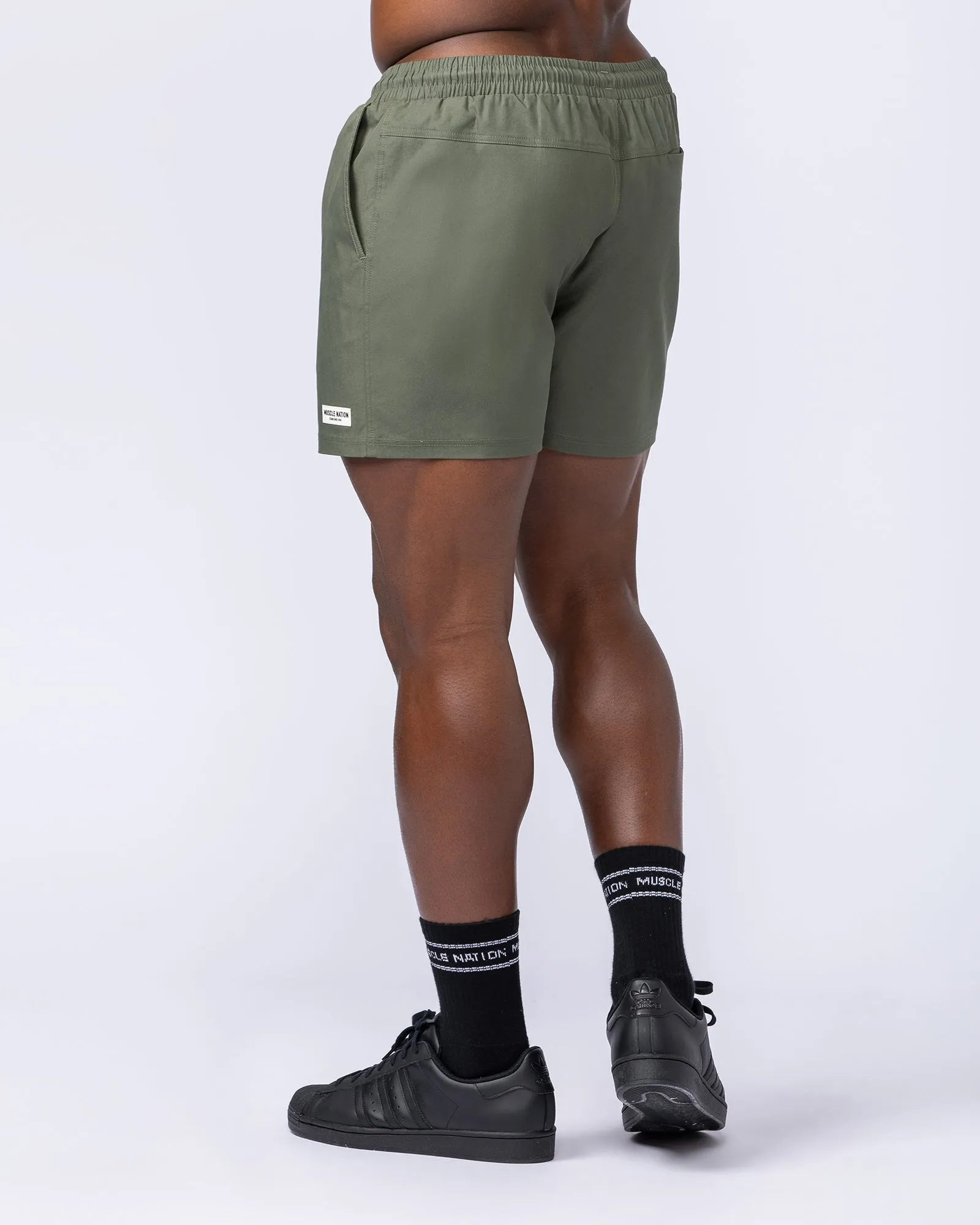 Daily 4" Shorts - Dark Khaki