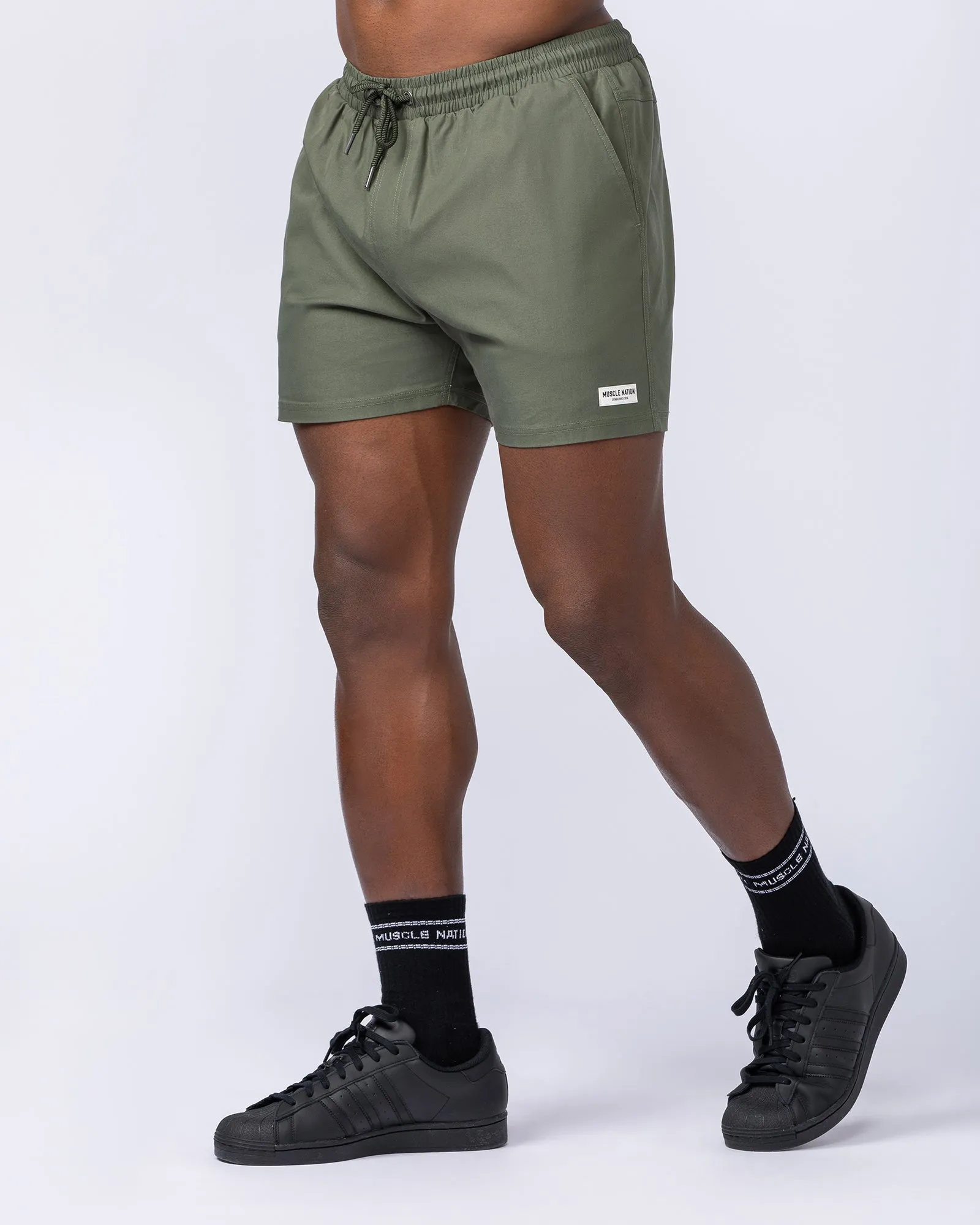 Daily 4" Shorts - Dark Khaki