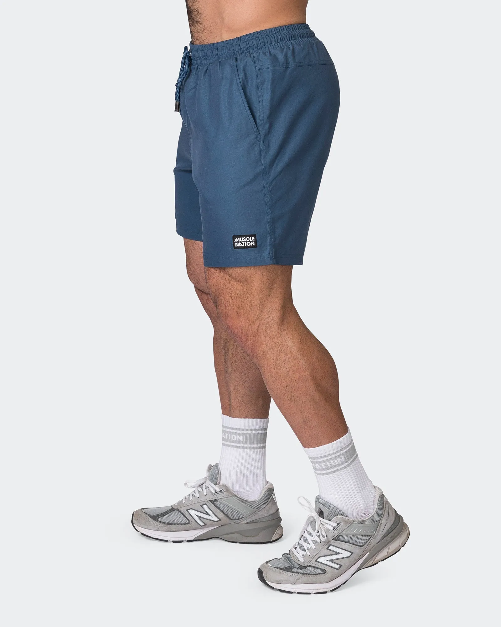 Daily 6" Shorts - Bluesteel