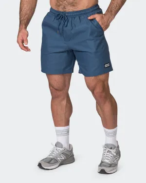 Daily 6" Shorts - Bluesteel
