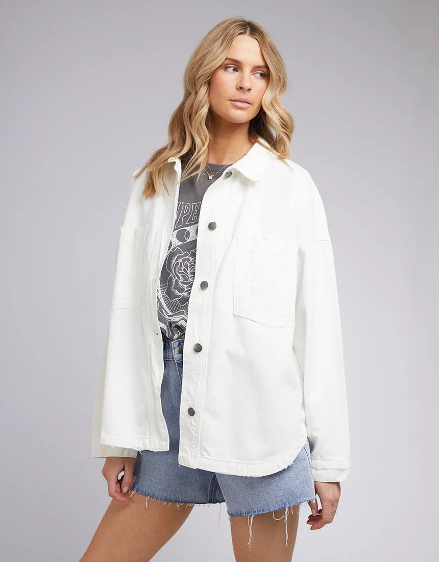 Dale Shacket - Vintage White