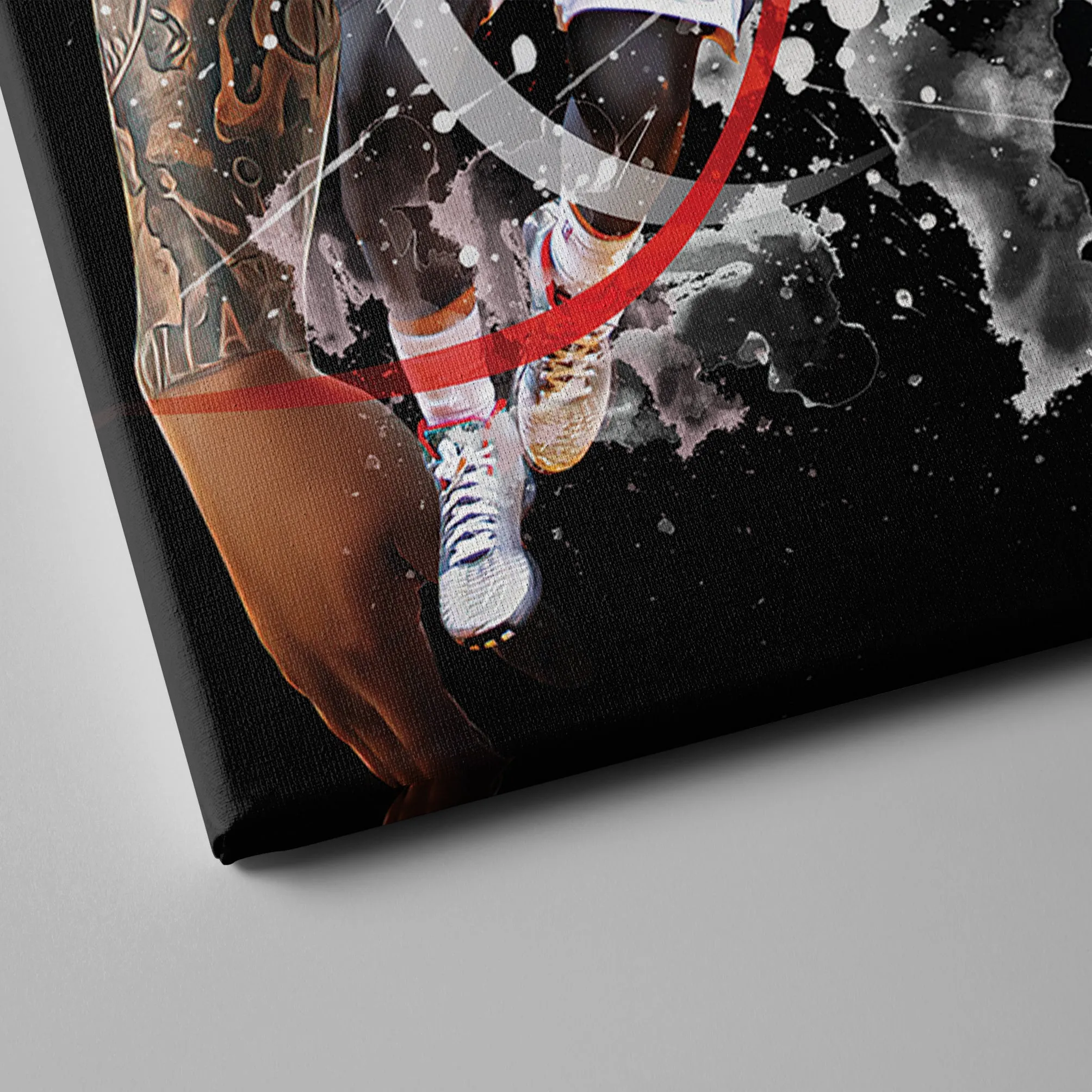Damian Lillard Blazers Canvas Print | Portland Basketball Wall Art