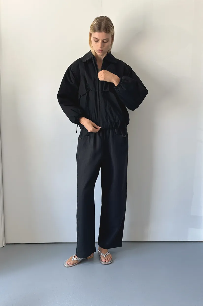 Deiji Studios Double Layered Jacket - Black