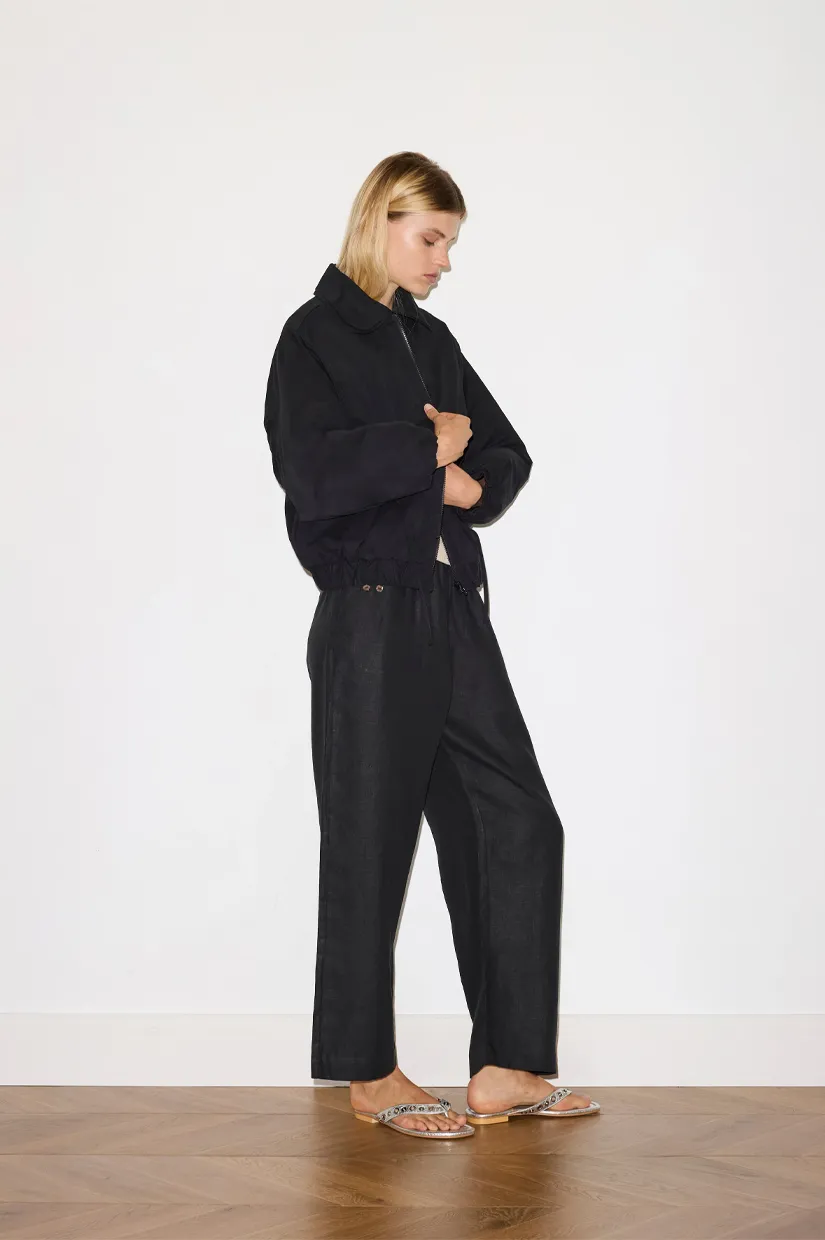 Deiji Studios Double Layered Jacket - Black