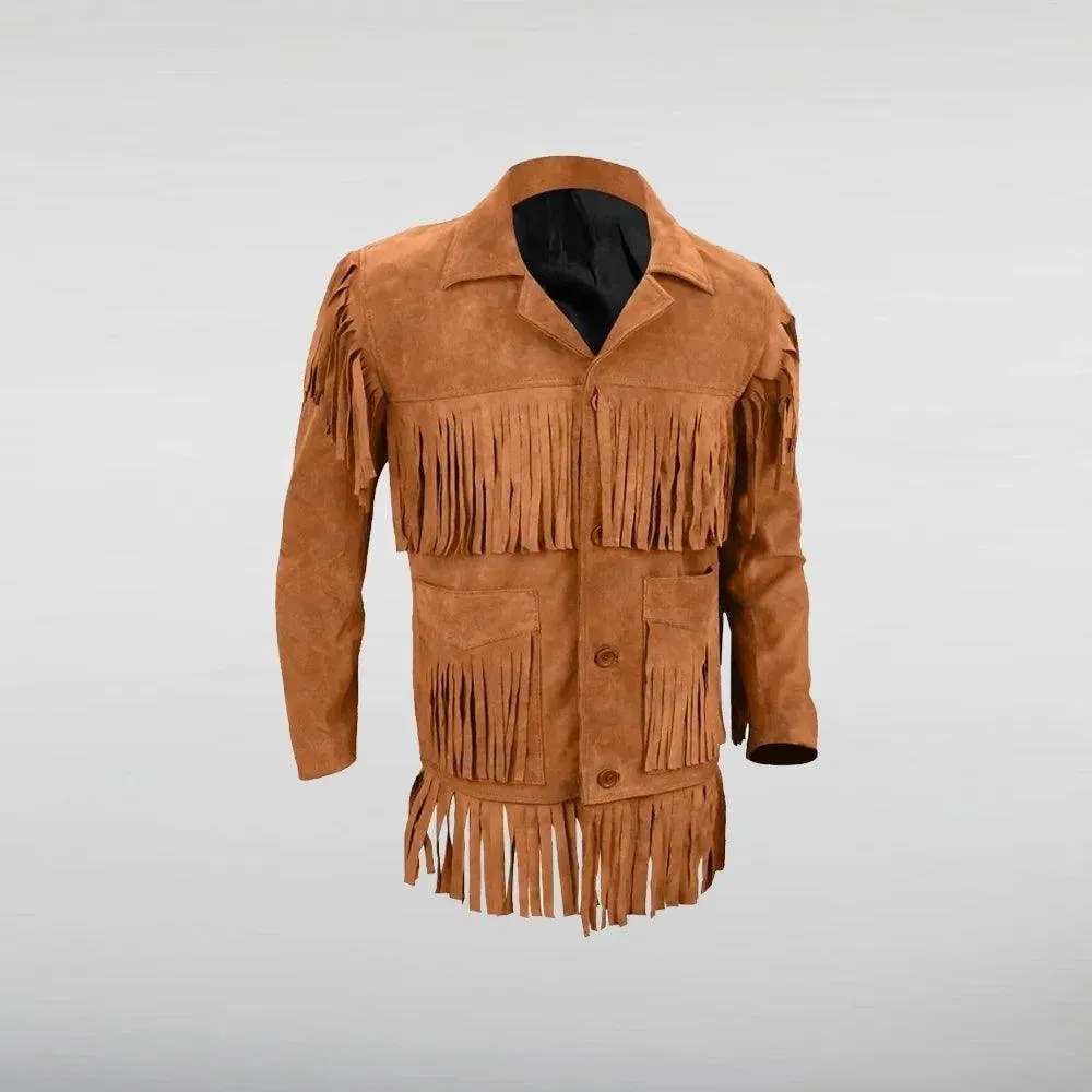 Dennis Hopper Brown Leather Easy Rider Jacket