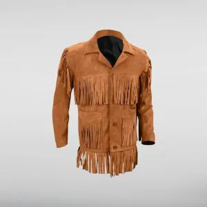 Dennis Hopper Brown Leather Easy Rider Jacket