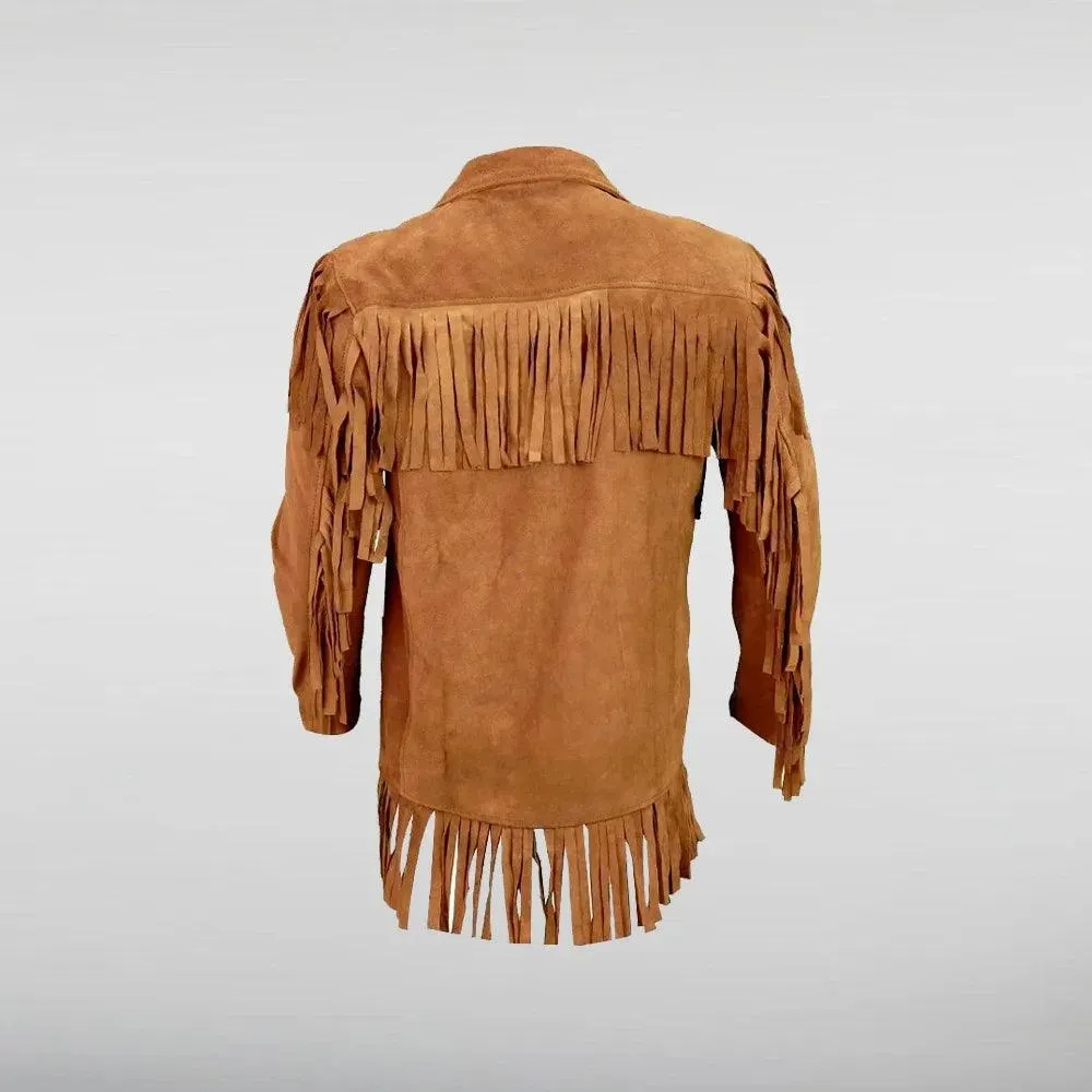 Dennis Hopper Brown Leather Easy Rider Jacket