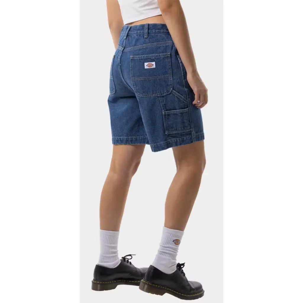 DICKIES 1997 DENIM SHORTS - STONE WASHED INDIGO