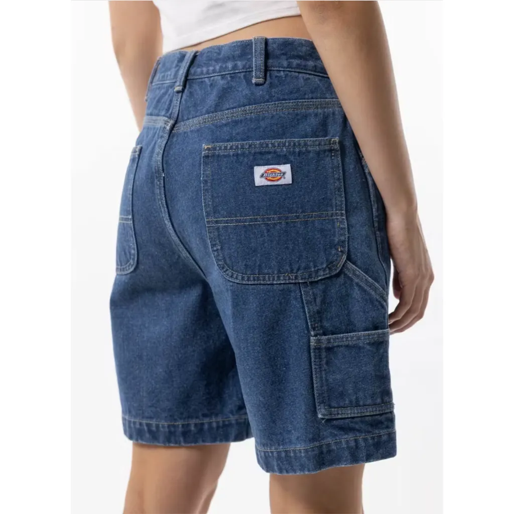 DICKIES 1997 DENIM SHORTS - STONE WASHED INDIGO