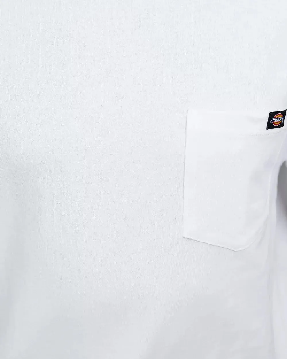 DICKIES HEAVY WEIGHT POCKET TEE WHITE