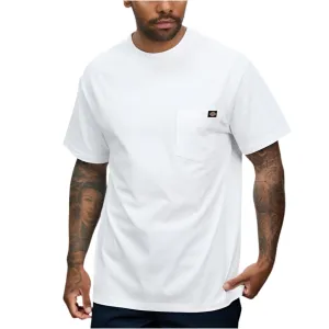 DICKIES HEAVY WEIGHT POCKET TEE WHITE
