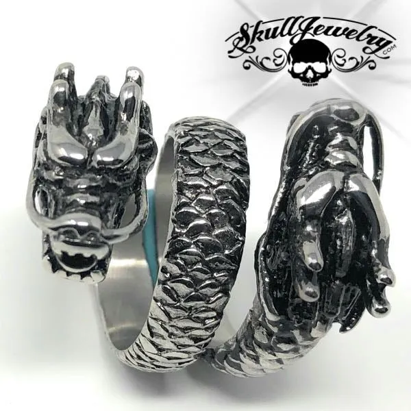 Double Dragon - Big & Bold Dragon Ring (#323)
