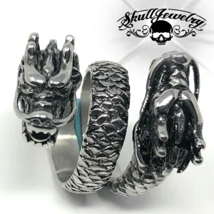 Double Dragon - Big & Bold Dragon Ring (#323)