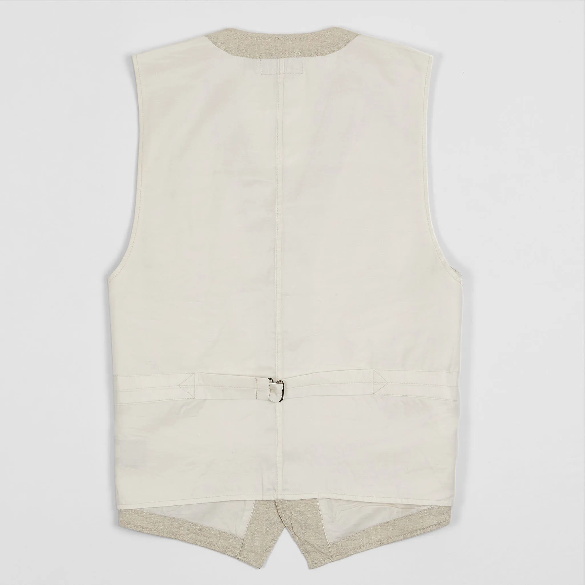 Double RL Jacquard Linen Silk Blend Vest
