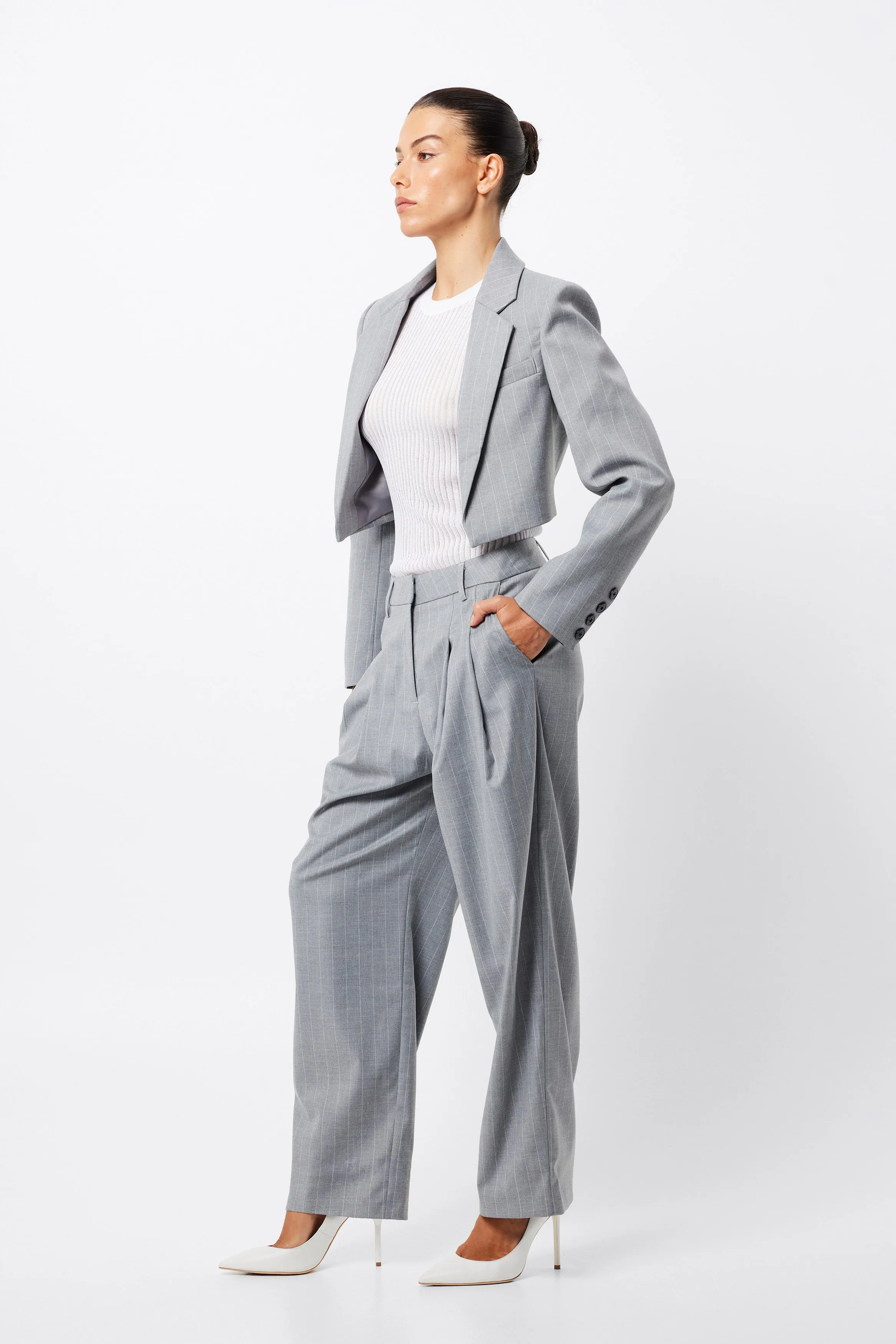 Duality Cropped Blazer