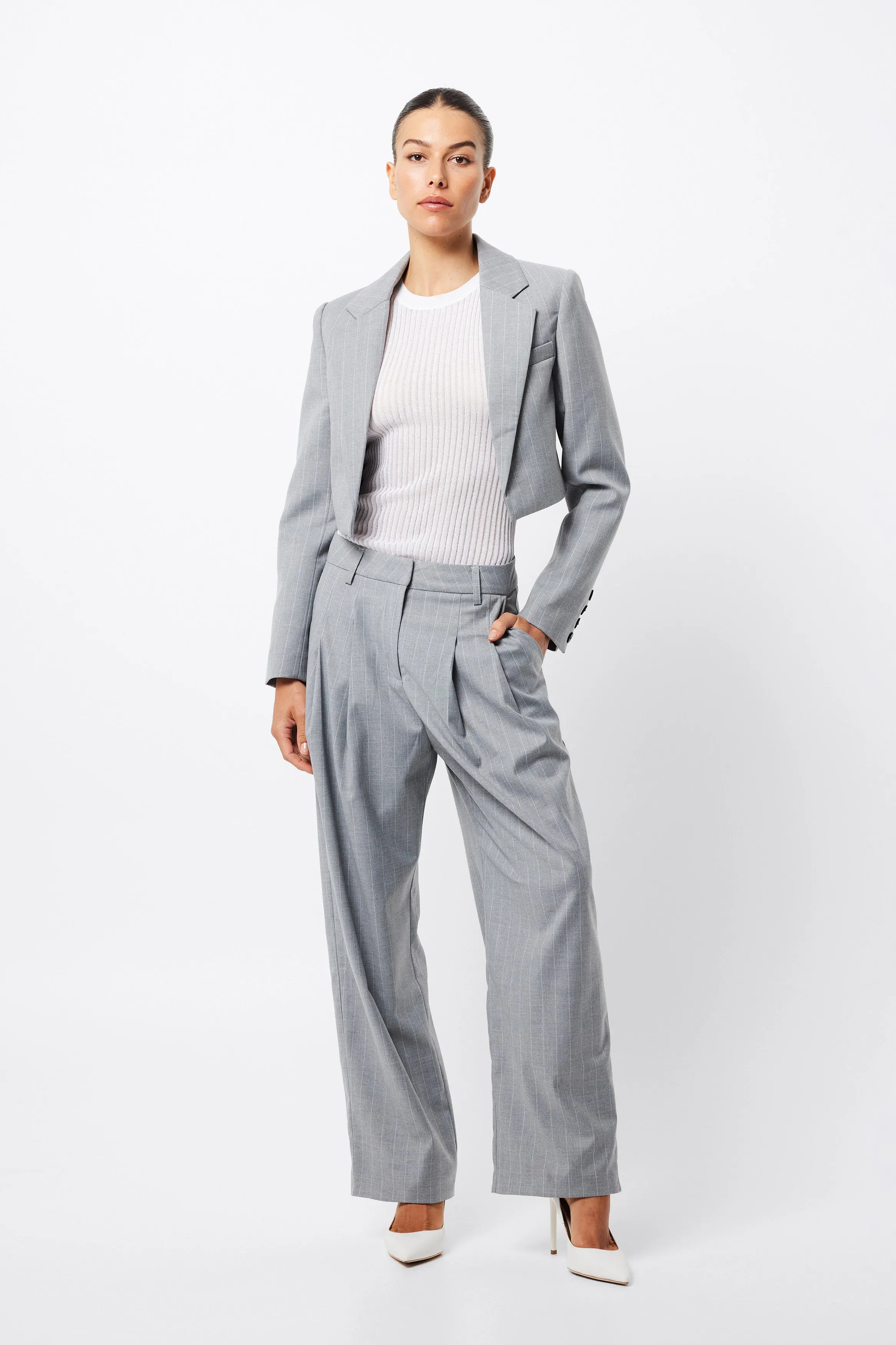 Duality Cropped Blazer