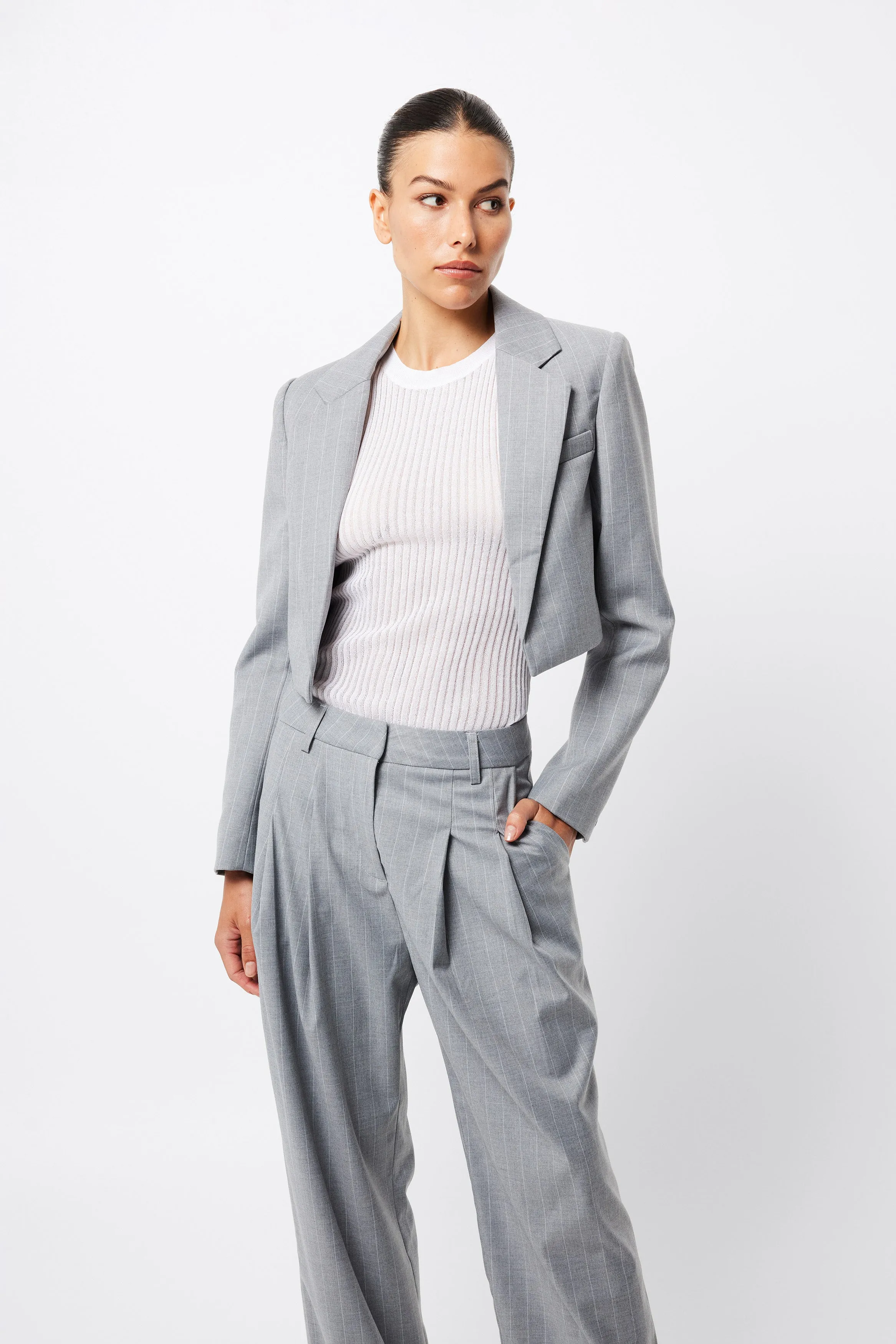Duality Cropped Blazer