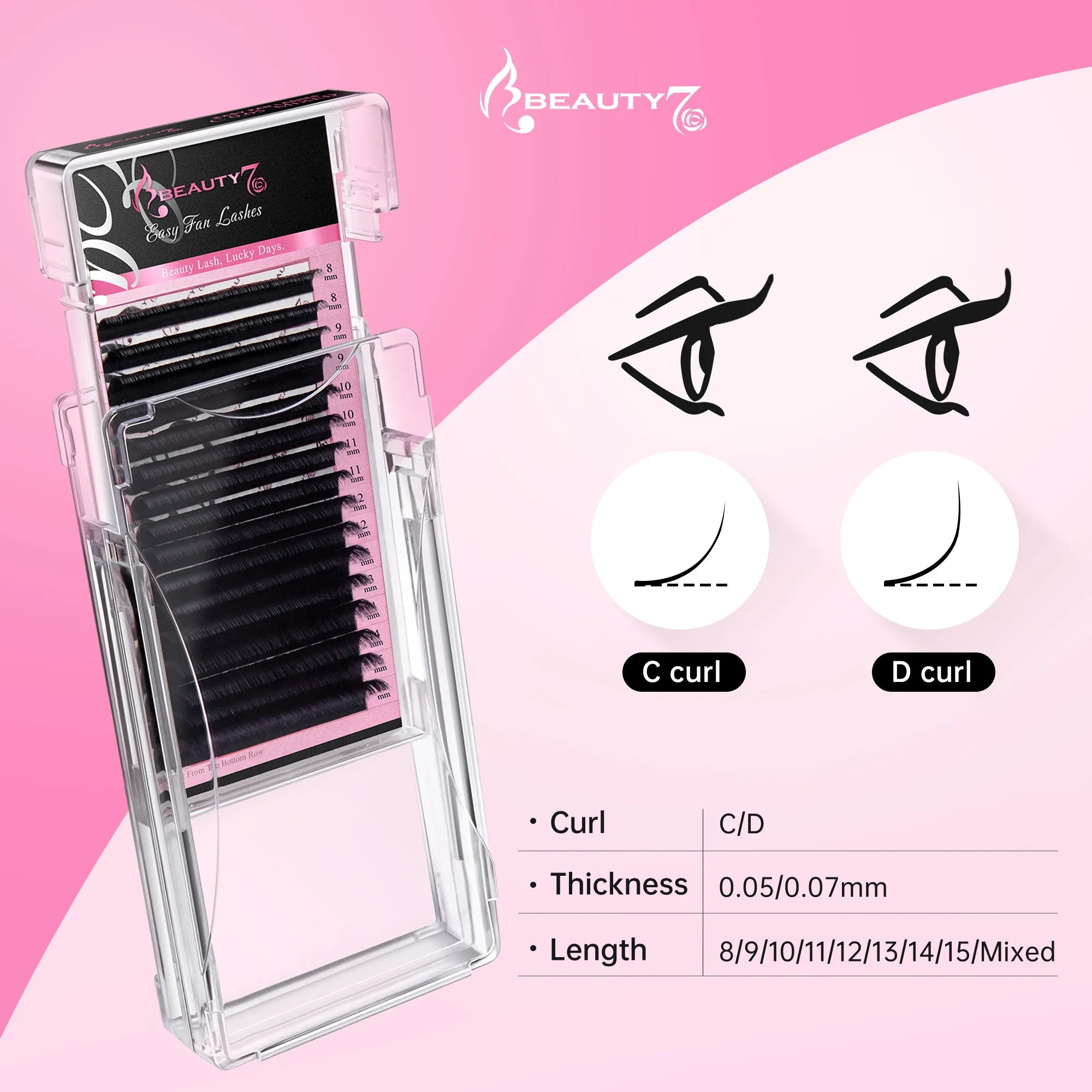 Easy Fan Lashes 0.05