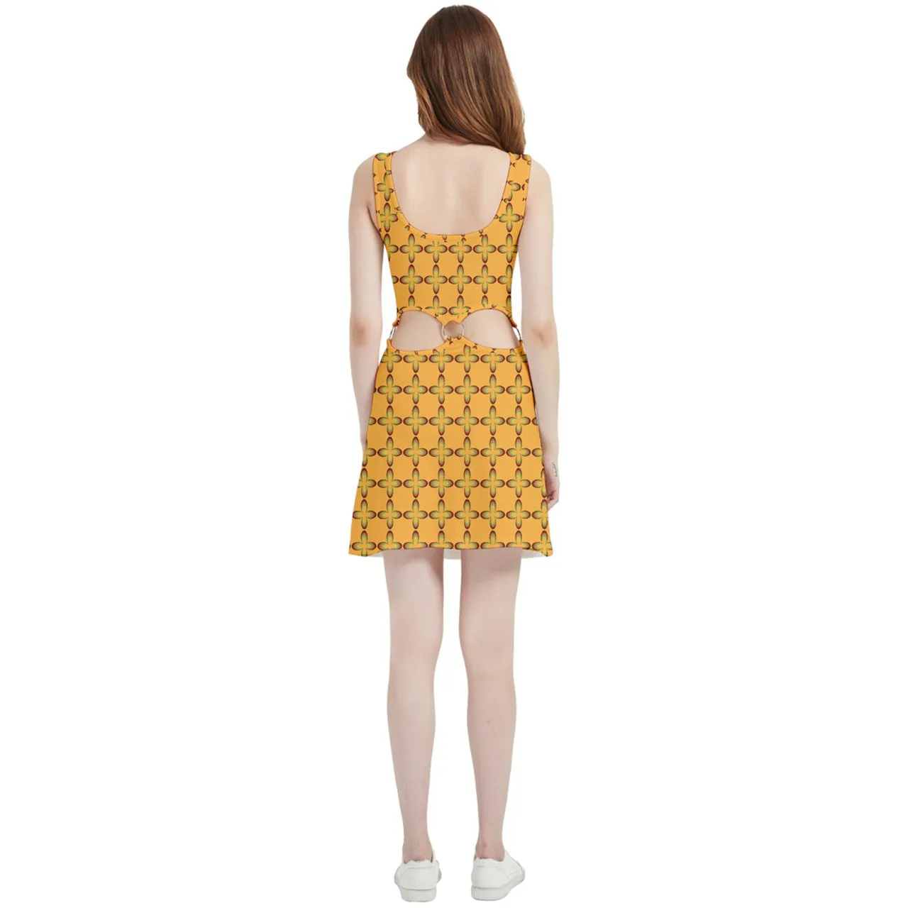 Easy On The Eyes Velvet Cutout Dress