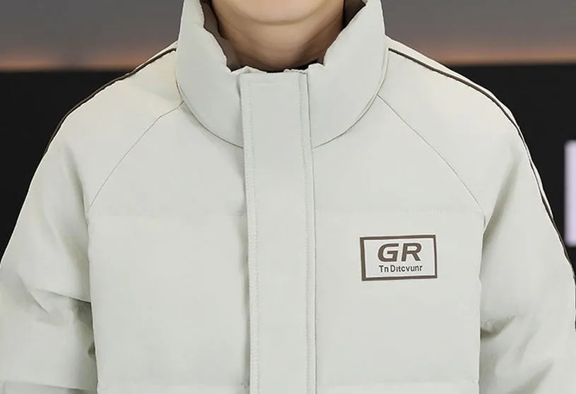 Easy-to-clean Quilted Down Jacket for Men - Perfect Winter Gear