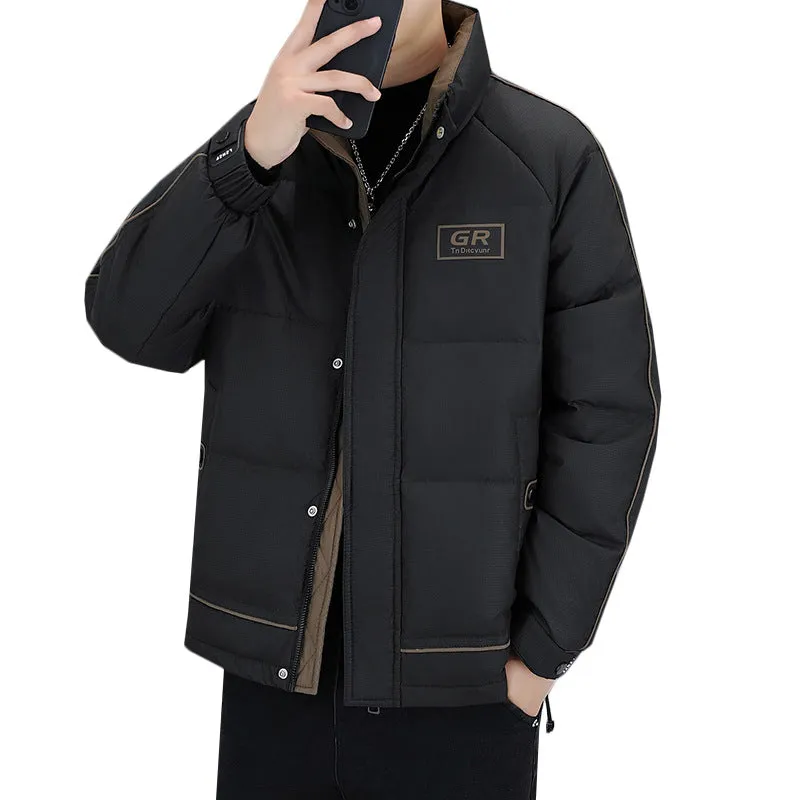 Easy-to-clean Quilted Down Jacket for Men - Perfect Winter Gear