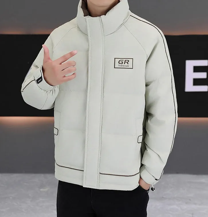 Easy-to-clean Quilted Down Jacket for Men - Perfect Winter Gear