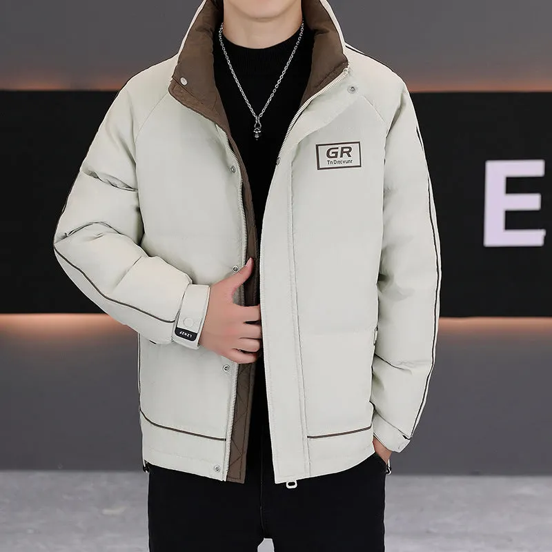 Easy-to-clean Quilted Down Jacket for Men - Perfect Winter Gear