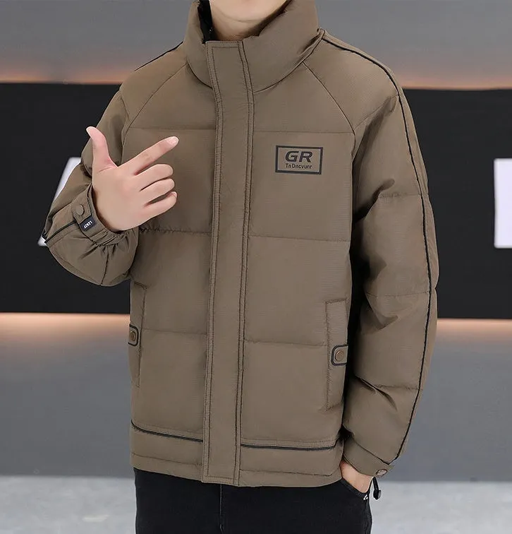 Easy-to-clean Quilted Down Jacket for Men - Perfect Winter Gear