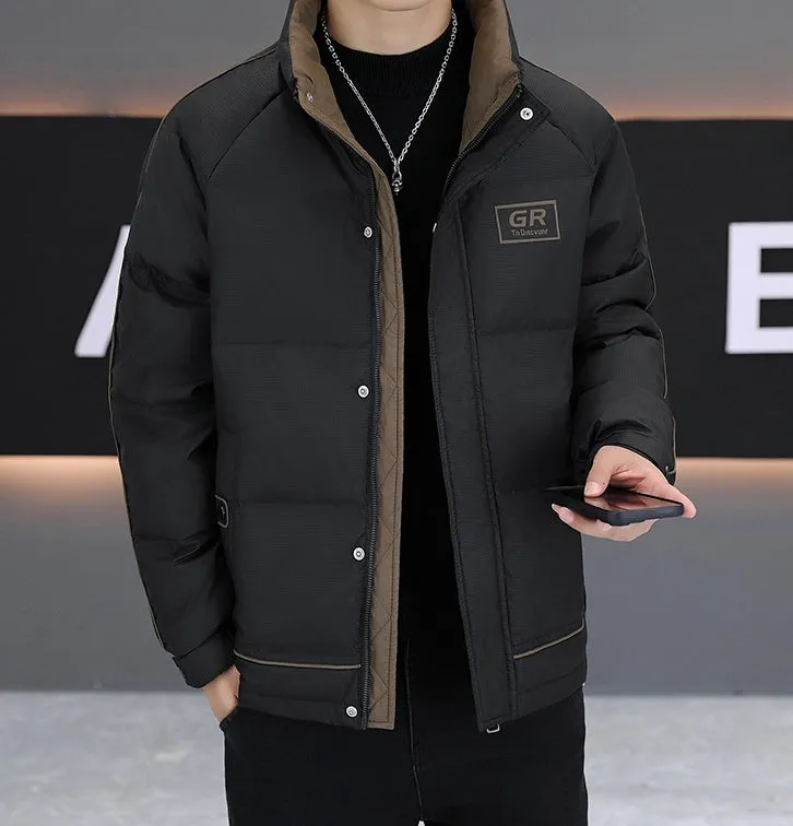 Easy-to-clean Quilted Down Jacket for Men - Perfect Winter Gear