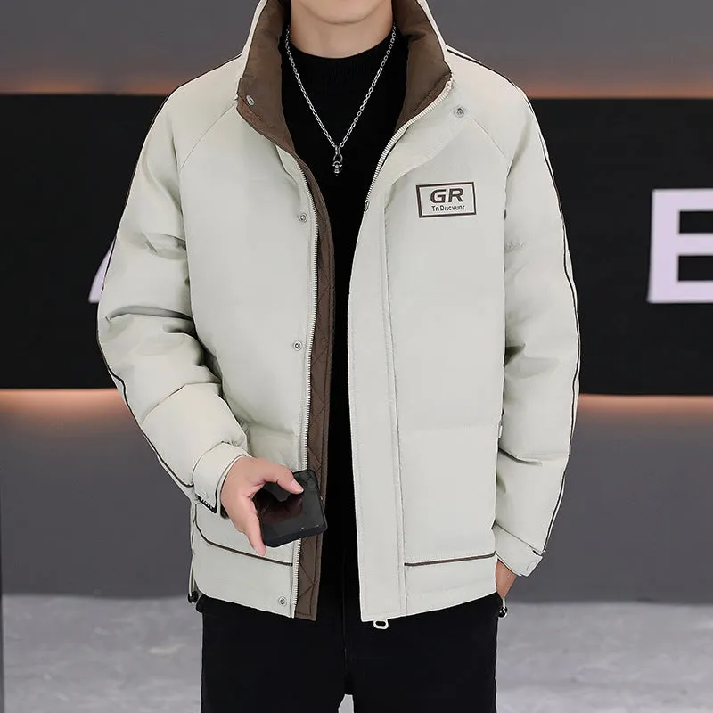Easy-to-clean Quilted Down Jacket for Men - Perfect Winter Gear