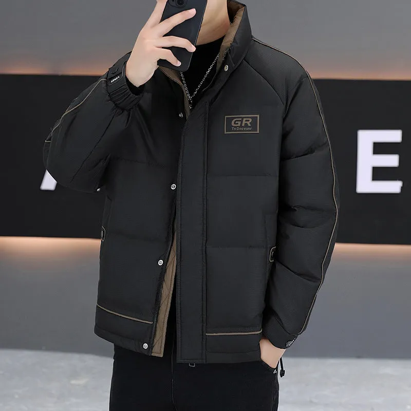 Easy-to-clean Quilted Down Jacket for Men - Perfect Winter Gear