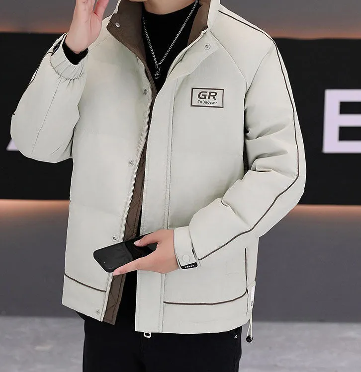 Easy-to-clean Quilted Down Jacket for Men - Perfect Winter Gear