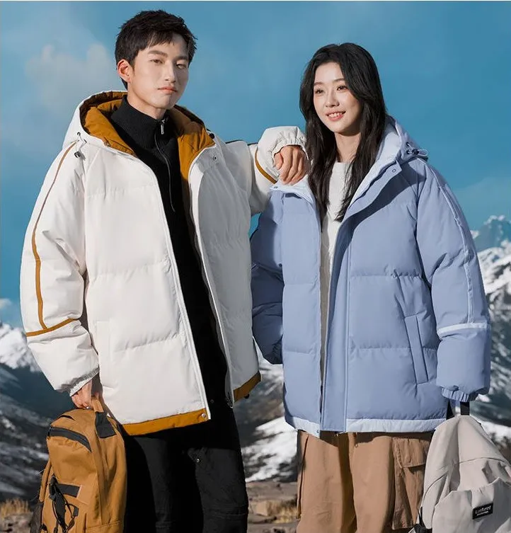 Easy-to-clean Thickened Quilted Puffer Jacket