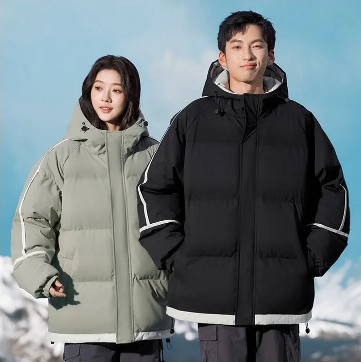 Easy-to-clean Thickened Quilted Puffer Jacket