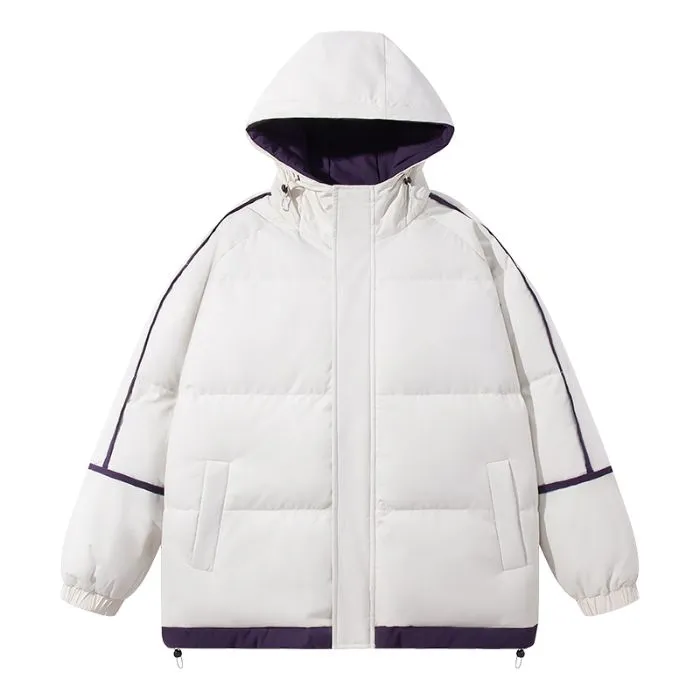 Easy-to-clean Thickened Quilted Puffer Jacket