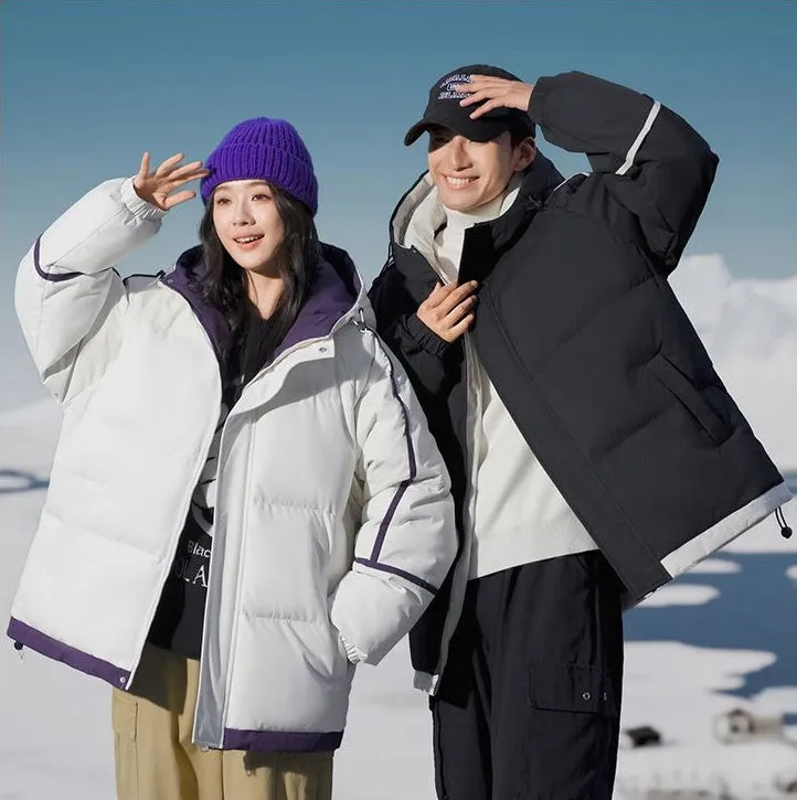 Easy-to-clean Thickened Quilted Puffer Jacket