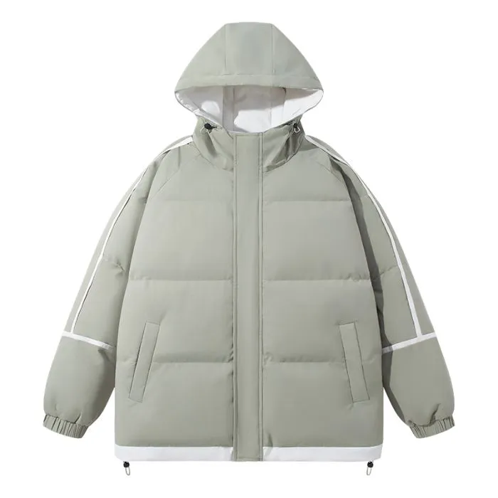 Easy-to-clean Thickened Quilted Puffer Jacket