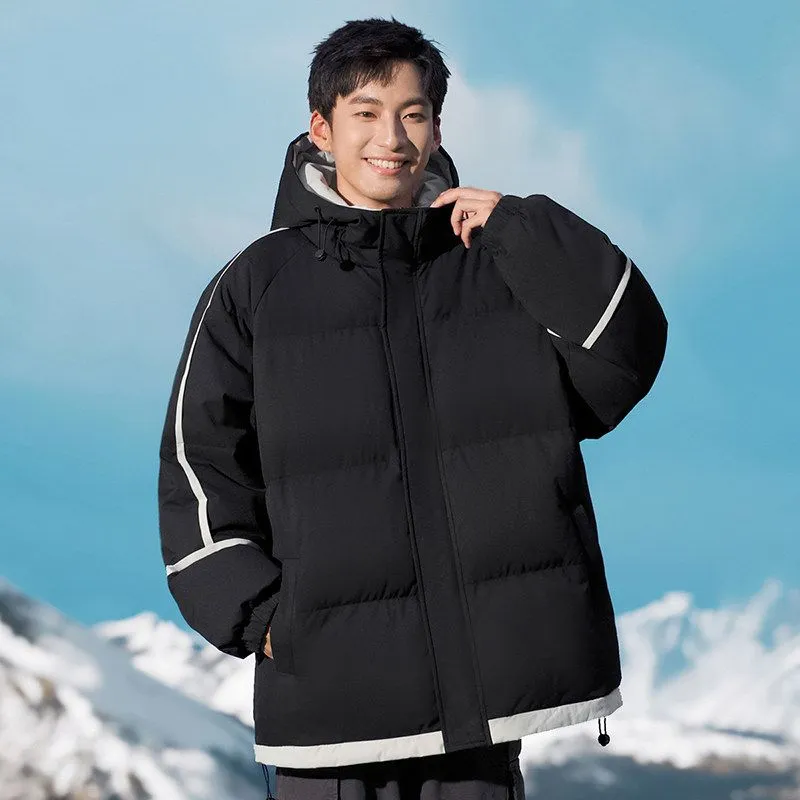 Easy-to-clean Thickened Quilted Puffer Jacket