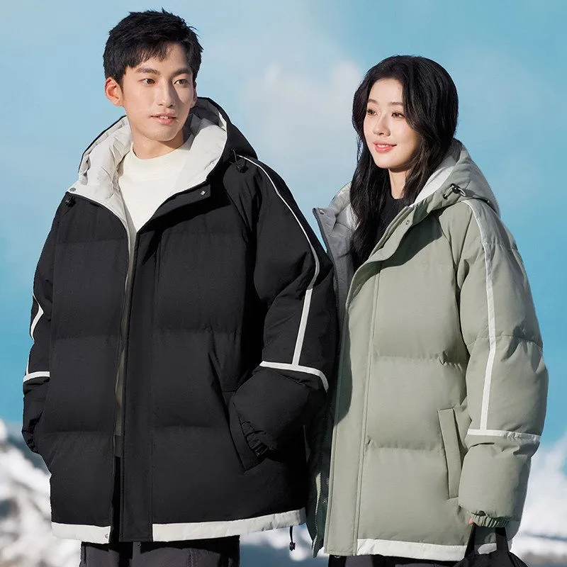 Easy-to-clean Thickened Quilted Puffer Jacket