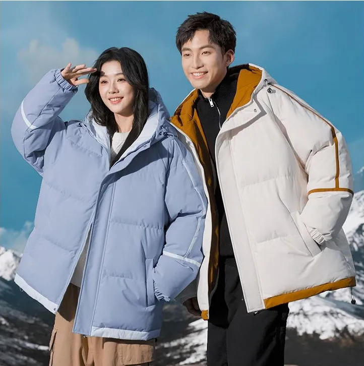 Easy-to-clean Thickened Quilted Puffer Jacket