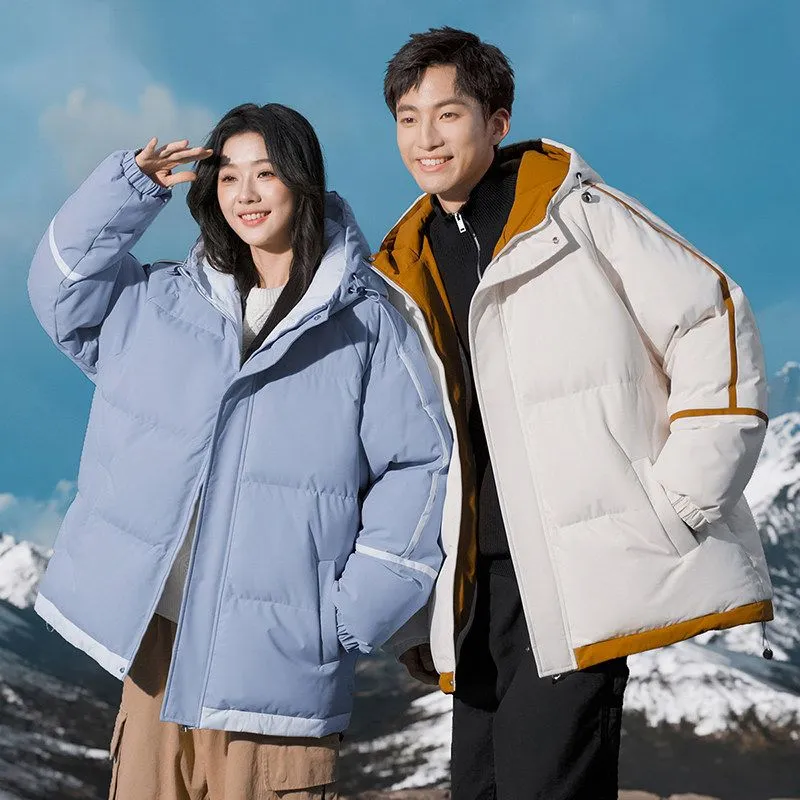 Easy-to-clean Thickened Quilted Puffer Jacket