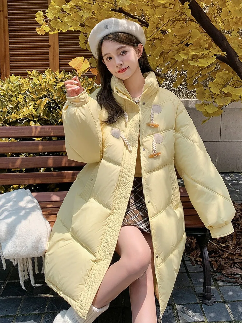 Easy-to-clean Water-resistant Quilted Puffer Jacket for Women
