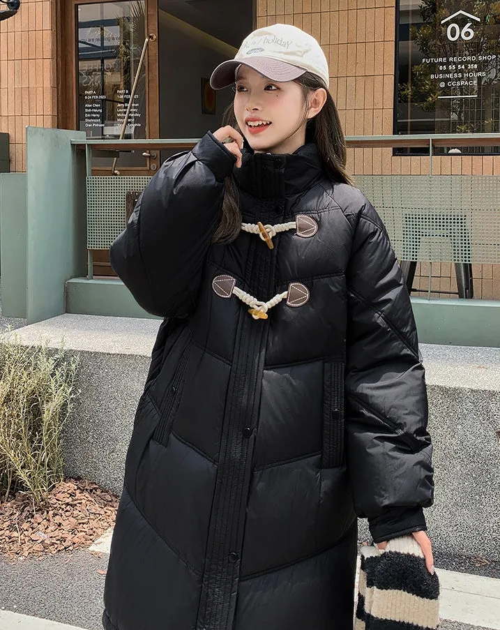 Easy-to-clean Water-resistant Quilted Puffer Jacket for Women