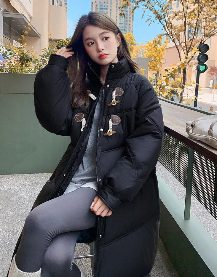 Easy-to-clean Water-resistant Quilted Puffer Jacket for Women